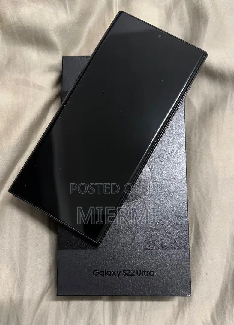 New Samsung Galaxy S22 Ultra 256 GB Black