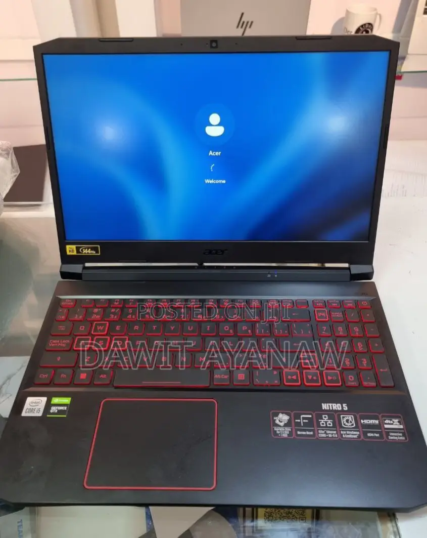 New Laptop Acer Nitro 5 16GB Intel Core I7 SSD 512GB