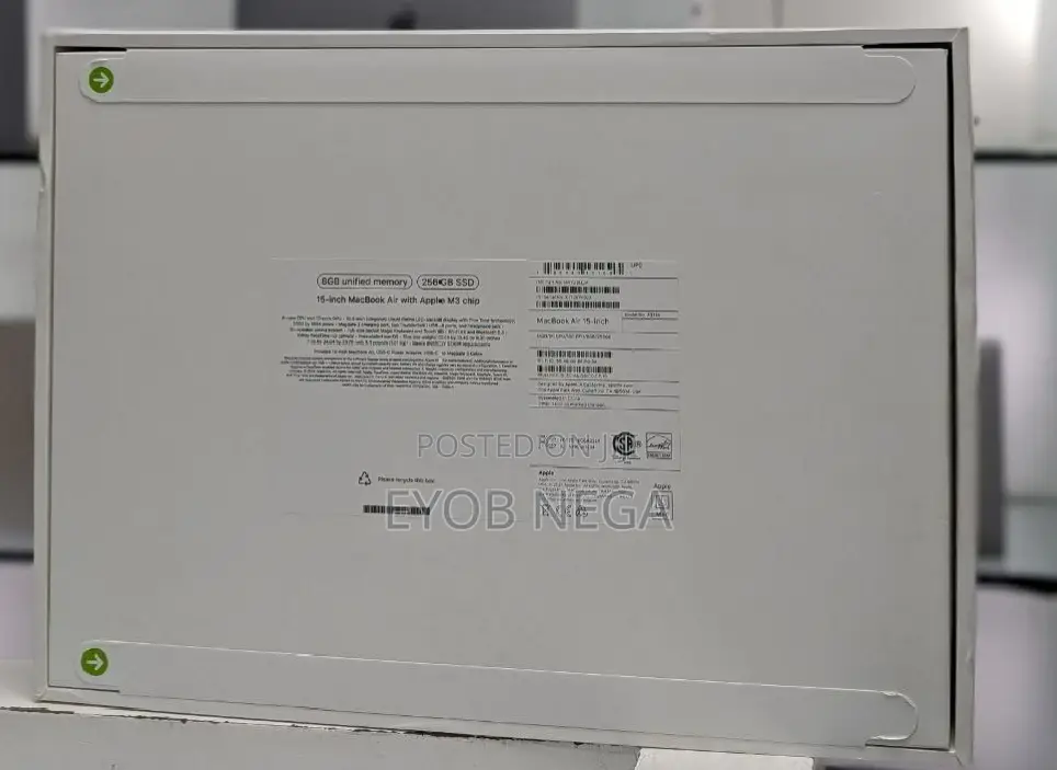 New Laptop Apple MacBook Air 8GB Apple M3 SSD 256GB
