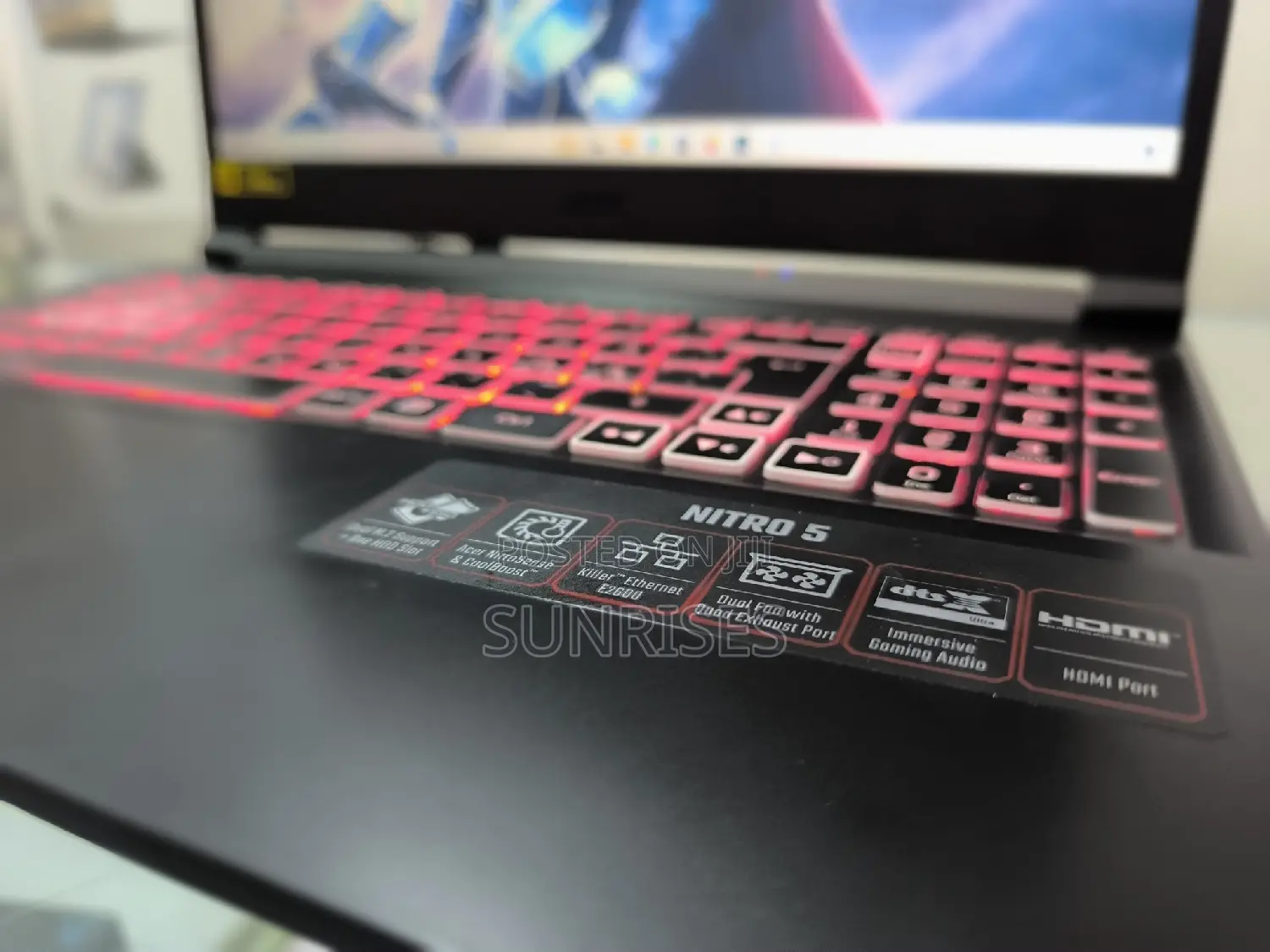 New Laptop Acer Nitro 5 64GB AMD Ryzen 7 HDD+SSD 1.5T