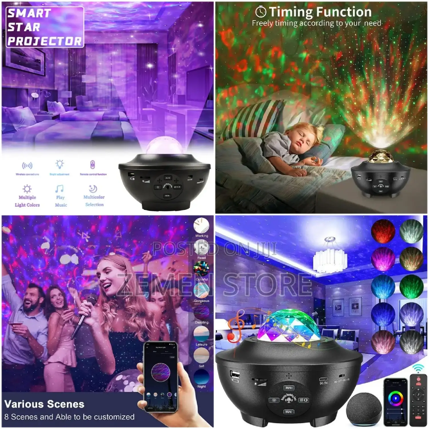 Galaxy Projector Light