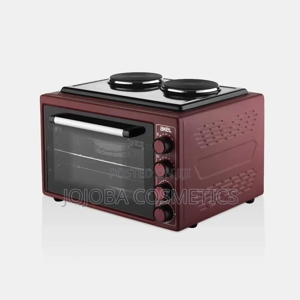 Electric Oven With 2 Hot Plat