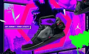 Photo - Air Jordan 1 Spiderman High Master Quality Sneakers Shoes