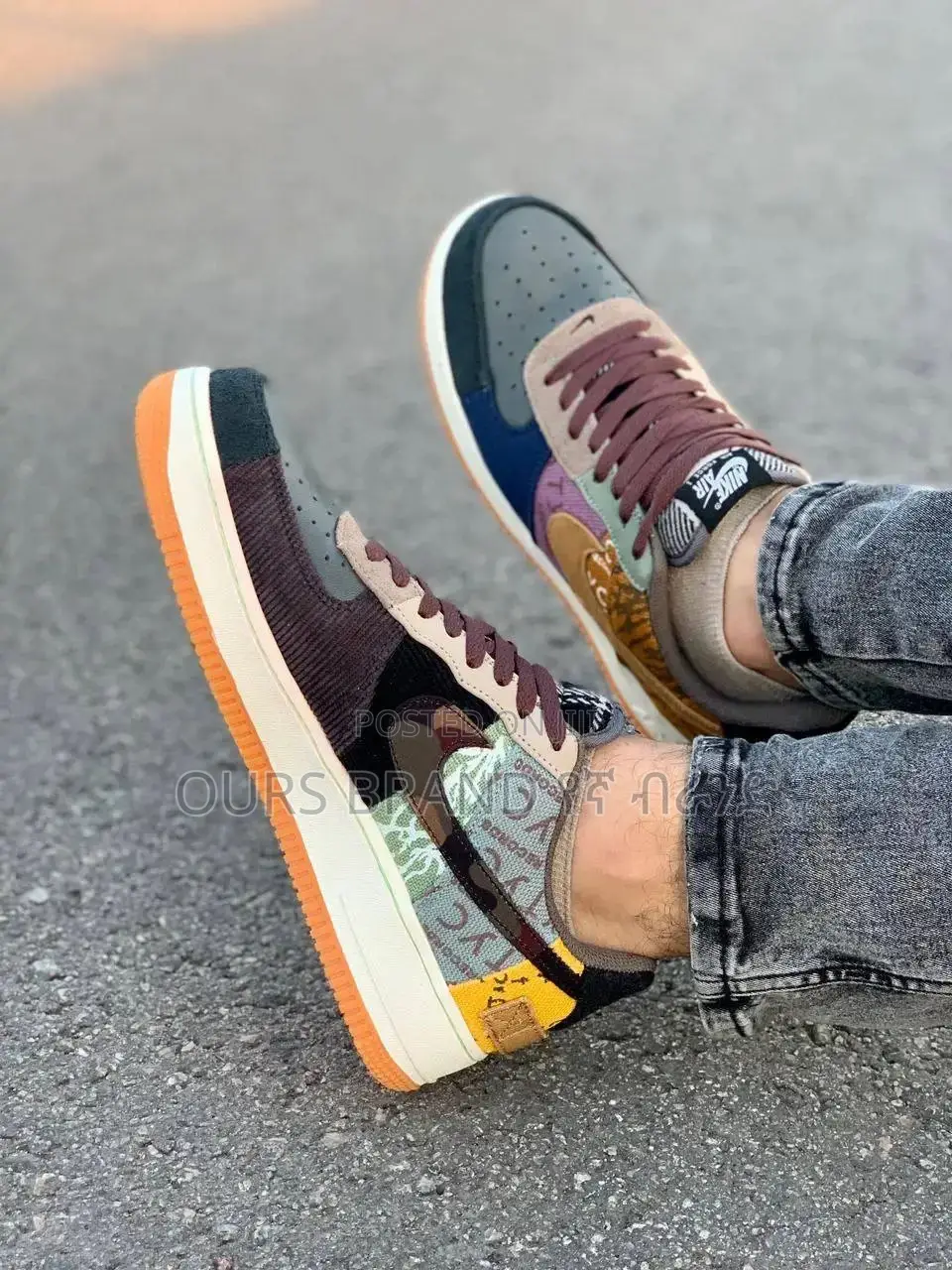 Nike Air Force 1 Low Travis Scott Cactus Jack High Quality