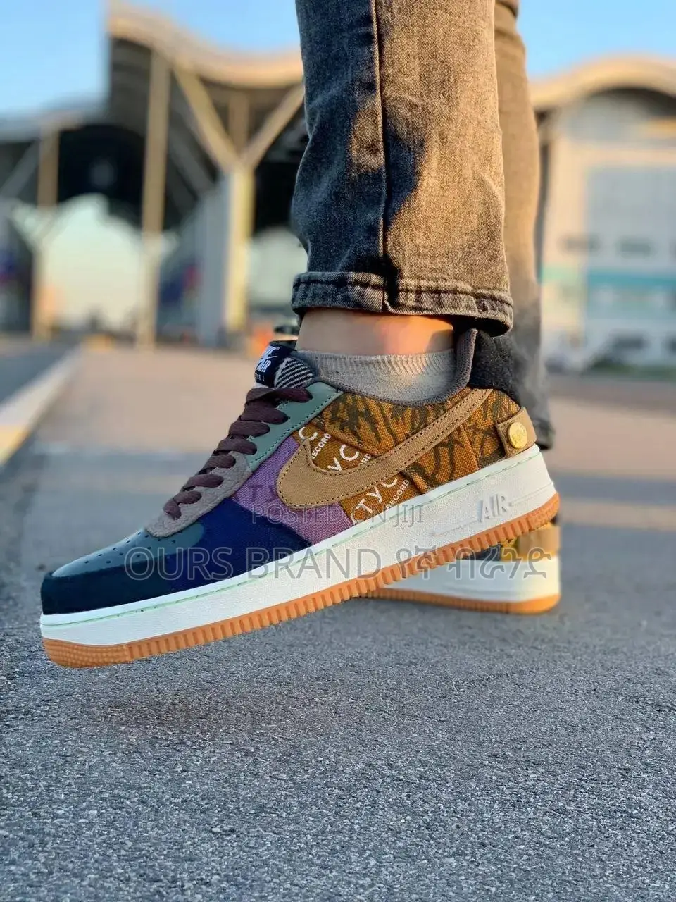 Nike Air Force 1 Low Travis Scott Cactus Jack High Quality