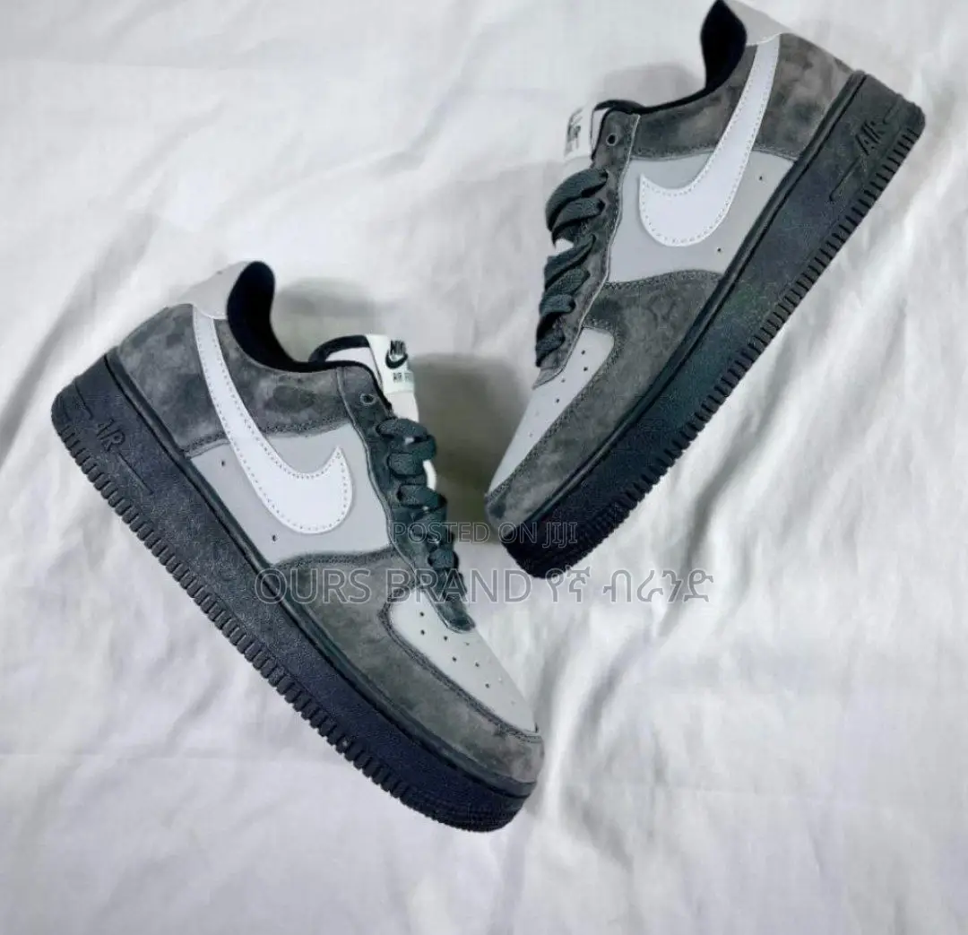 Nike Air Force 1 Low "Dark Wolf Grey" Shoes High Quality