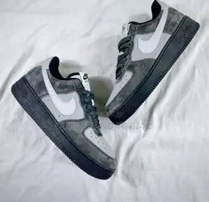 Photo - Nike Air Force 1 Low "Dark Wolf Grey" Shoes High Quality