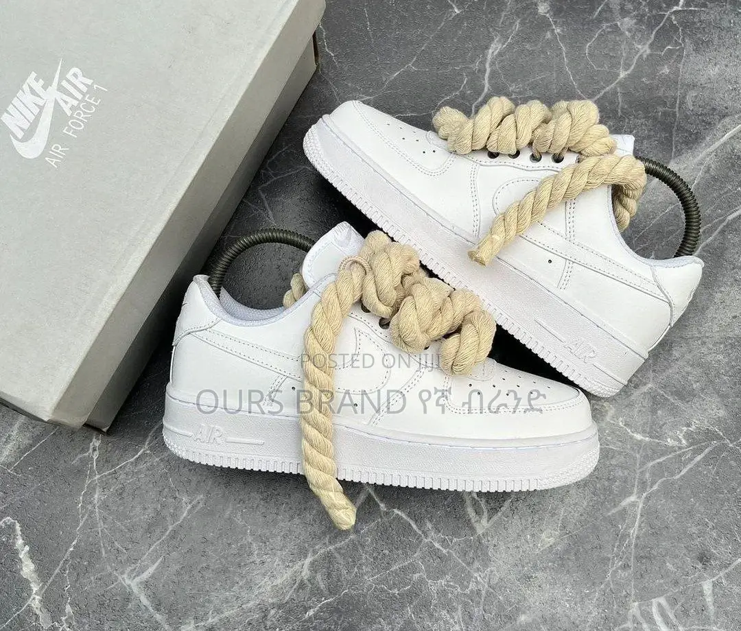 Nike  Air Force 1 Low "Chunky Rope Lace" Shoe High Quality
