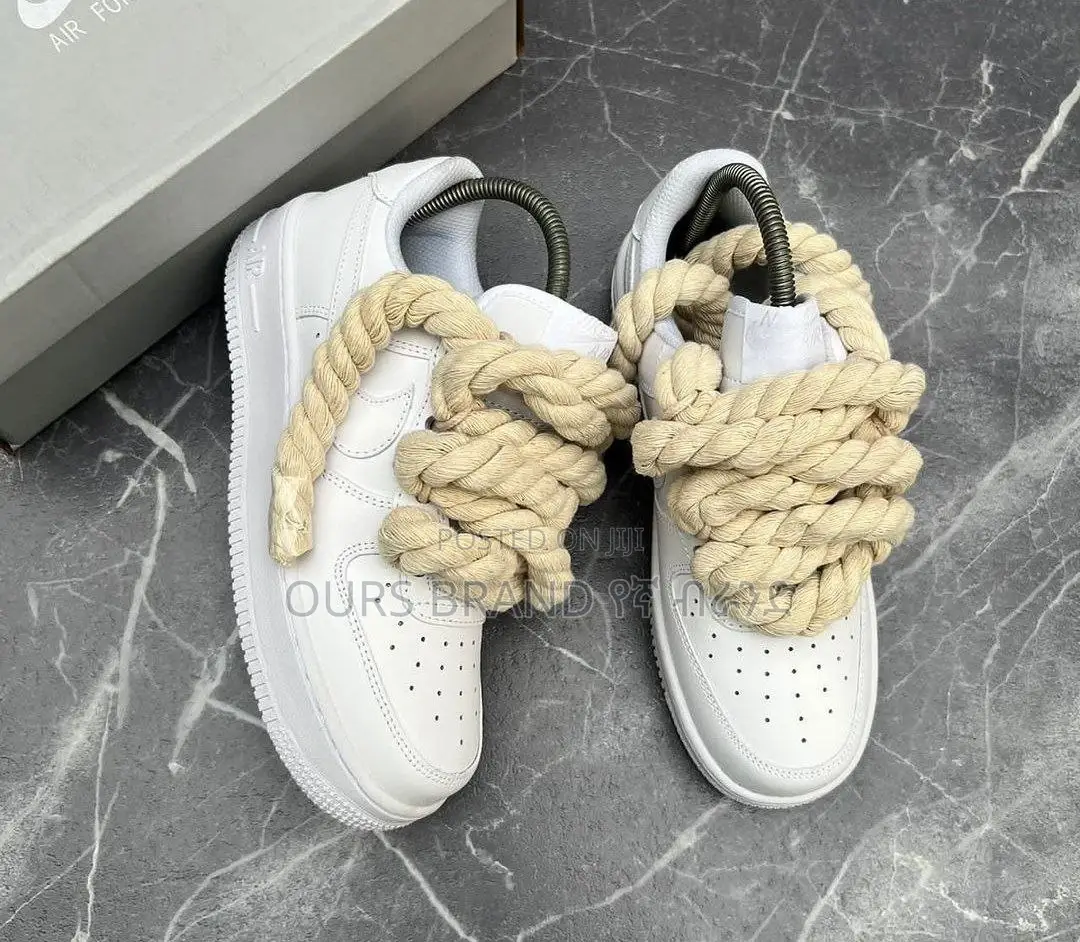 Nike  Air Force 1 Low "Chunky Rope Lace" Shoe High Quality