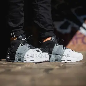 Photo - Nike  Air More Uptempo 96 "Black White" High Shoes