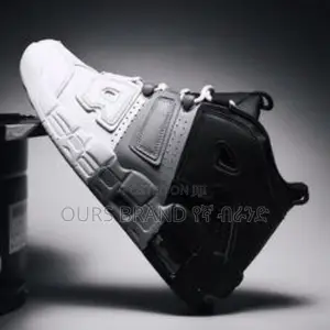 Nike  Air More Uptempo 96 "Black White" High Shoes