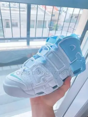 Nike  Air More Uptempo 96 "Black White" High Shoes