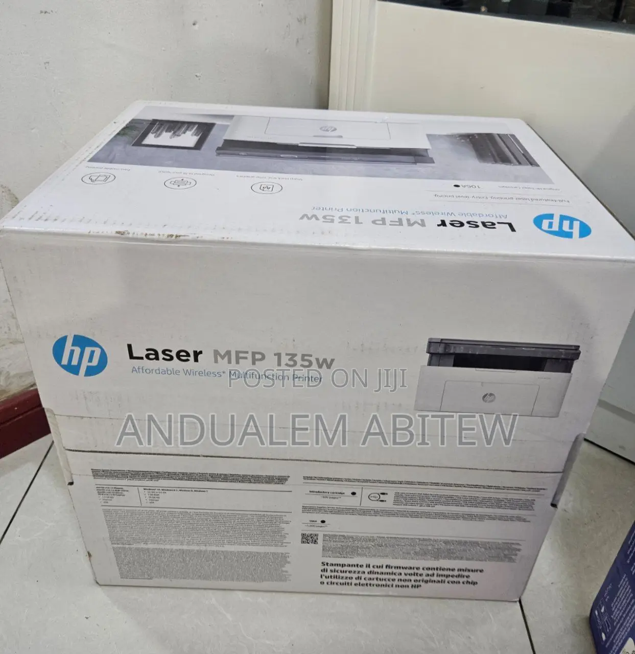 Hp Laser MFP 135W Printer