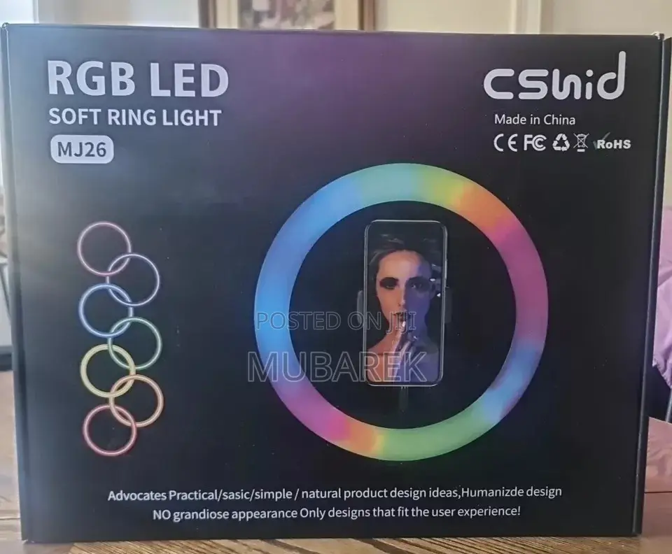 New Ring Light 10'': Perfect Lighting Solution for Creators