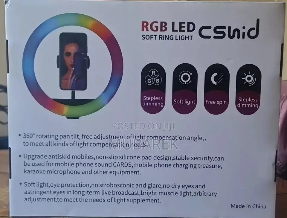 New Ring Light 10'': Enhance Beauty With Flawless Lighting