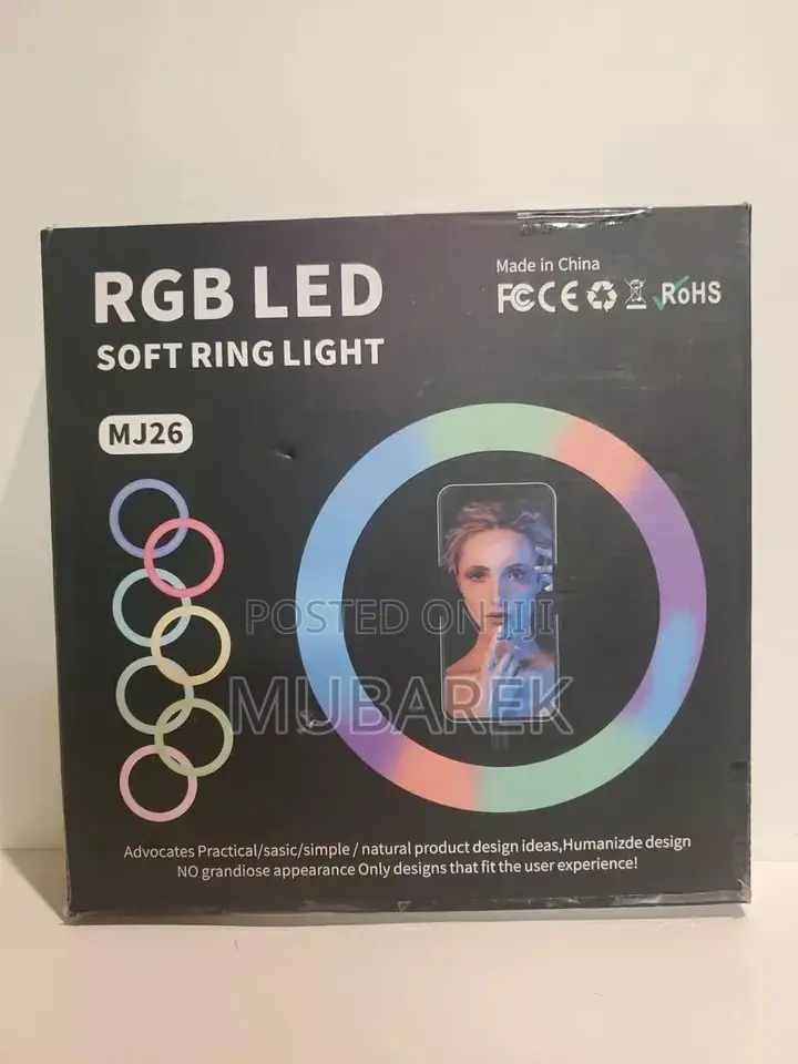 New Ring Light 10'': Portable and Versatile Lightingsolution