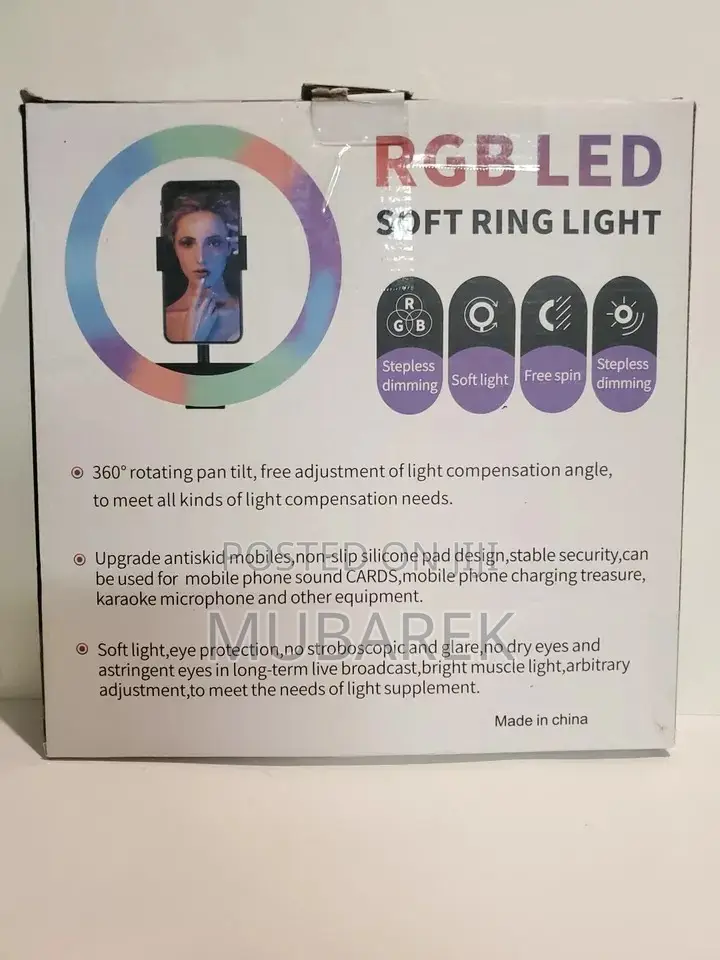 New Ring Light 10'': Create Stunning Selfies and Portraits