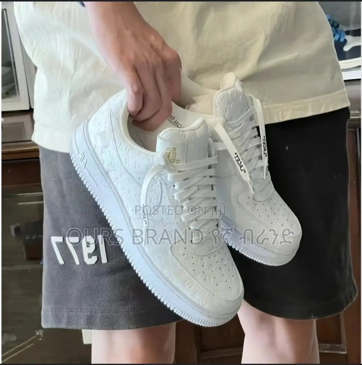 Nike Air Force X Louis Vuitton Luxurious Sneakers Shoes 