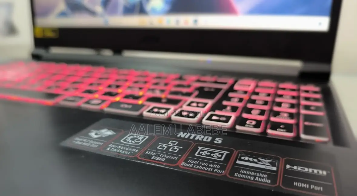 New Laptop Acer Nitro 5 64GB AMD Ryzen 7 HDD+SSD 1T
