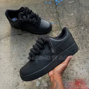 Photo - Nike  Air Force 1 Low "Chunky Rope Lace" Shoe High Quality