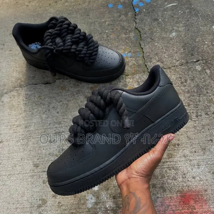 Nike  Air Force 1 Low "Chunky Rope Lace" Shoe High Quality