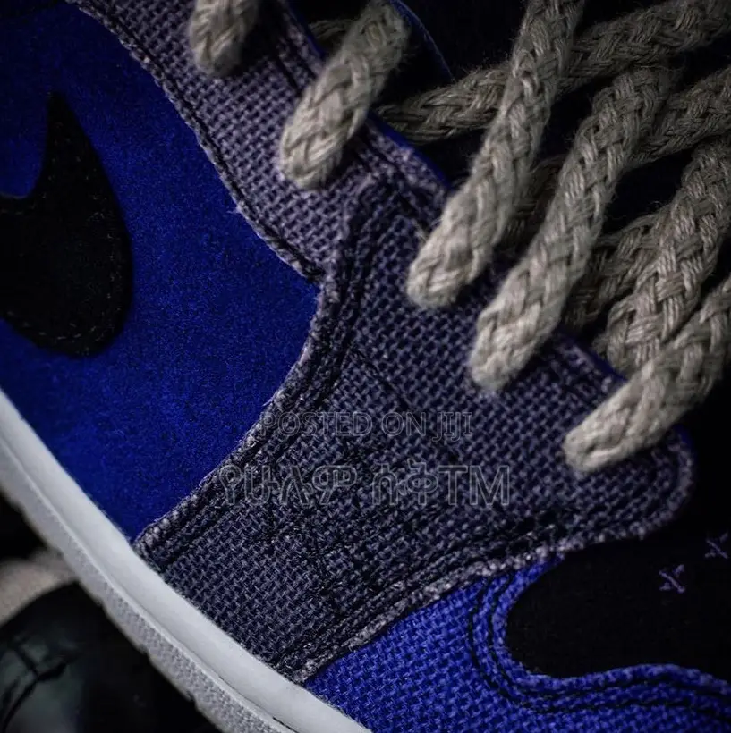 Original Air Jordan 1 Low Zion Williamson -Voodoo Blue Shoes