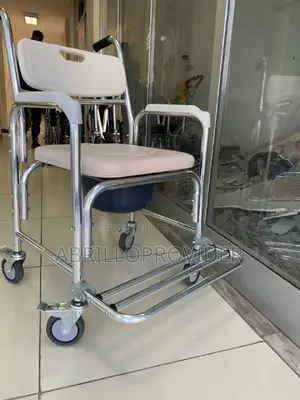 Elderly and Disabled 3 in 1 Shower Commode Wheelchair