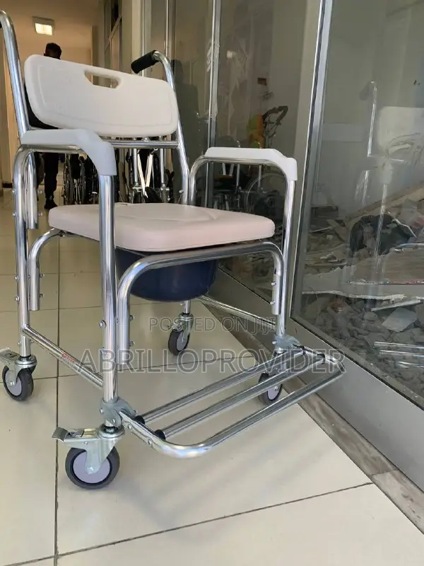 Elderly and Disabled 3 in 1 Shower Commode Wheelchair