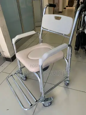 Photo - 3-in-1 Commode Chair:Multifunctional Mobility Chair|Mobility