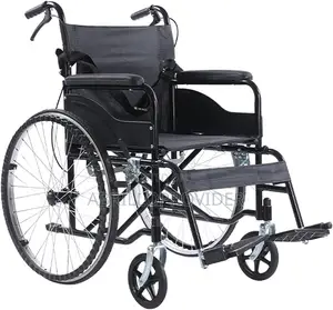Photo - Manual Wheelchair,Folding Portable Wheelchair,Self-Propelled