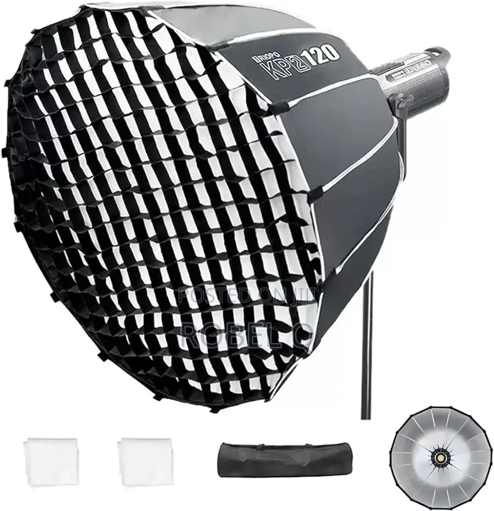 120cm Parabolic Softbox With Grid
