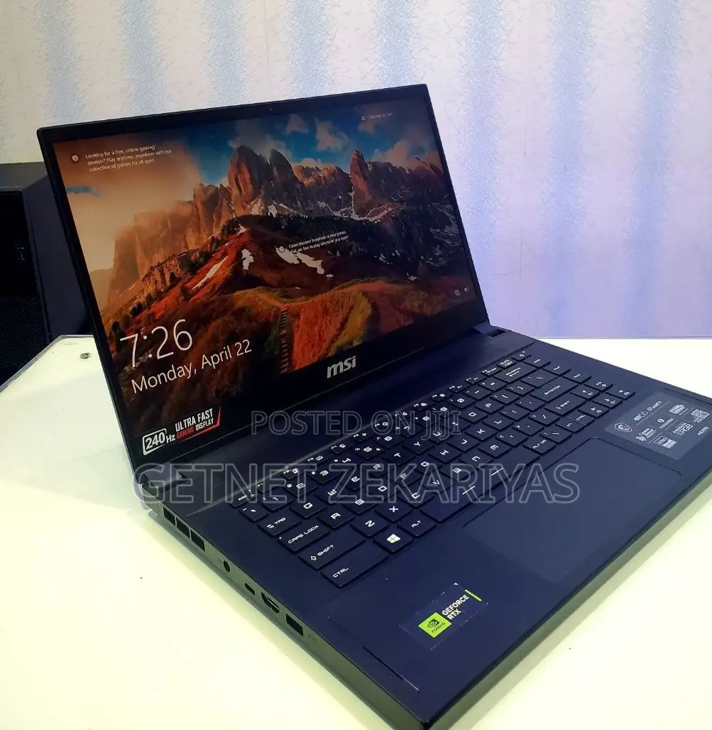 New Laptop MSI GS66 Stealth 10UE 32GB Intel Core I9 SSD 1T