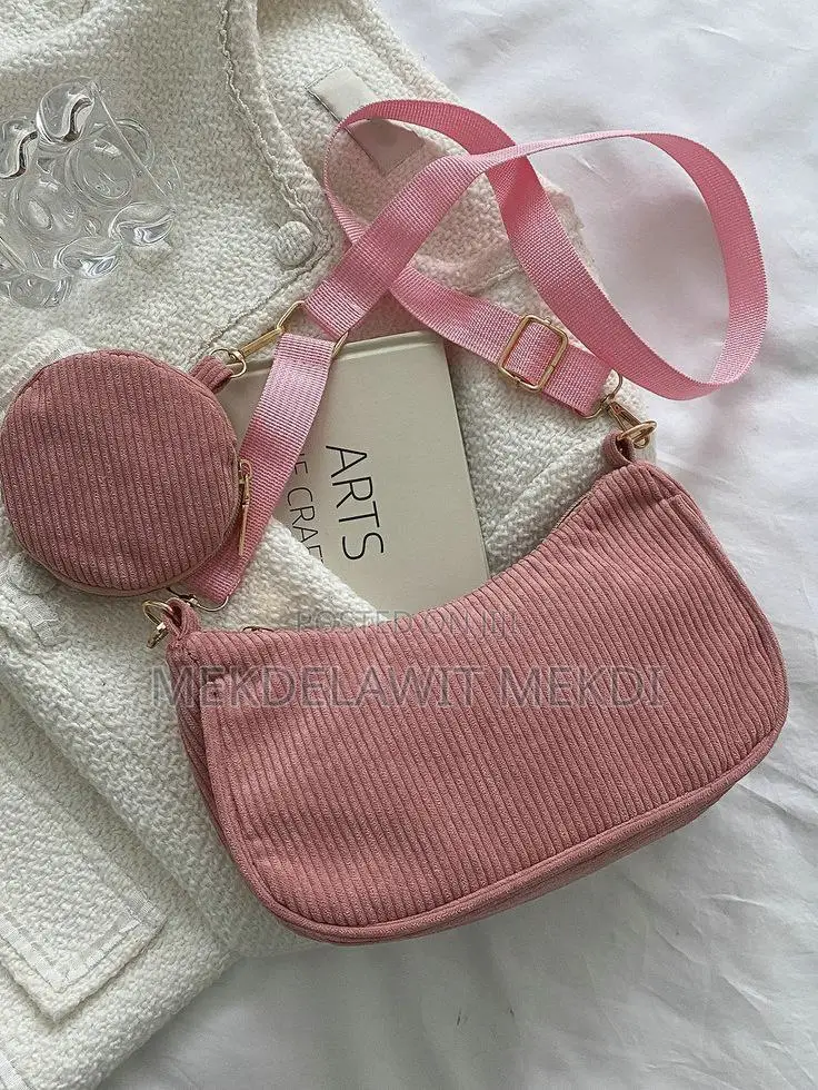 Corduroy Baguette Bags