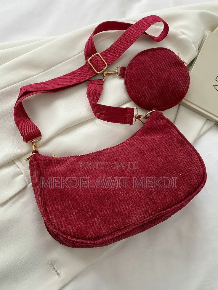 Corduroy Baguette Bags