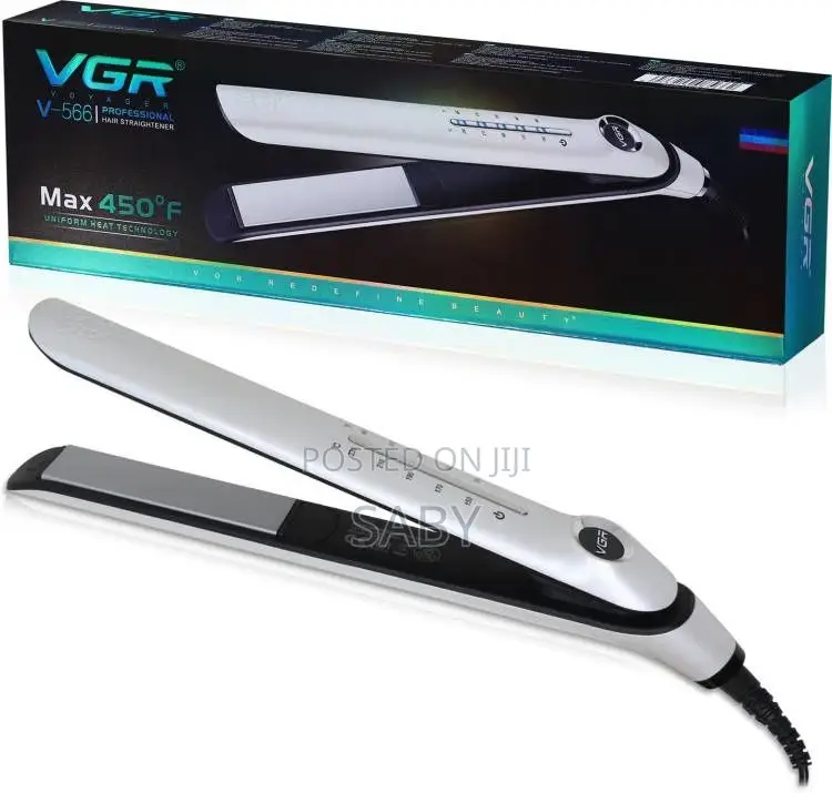 VGR Hair Straightener ፀጉር ፓይስትራ