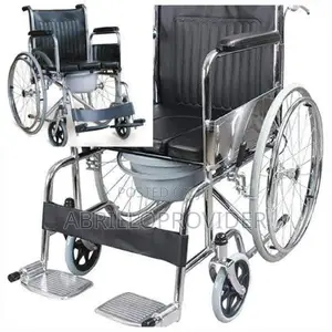 Photo - Commode Wheelchair•Toilet Wheelchair•÷Wheelchair%Wheelchair