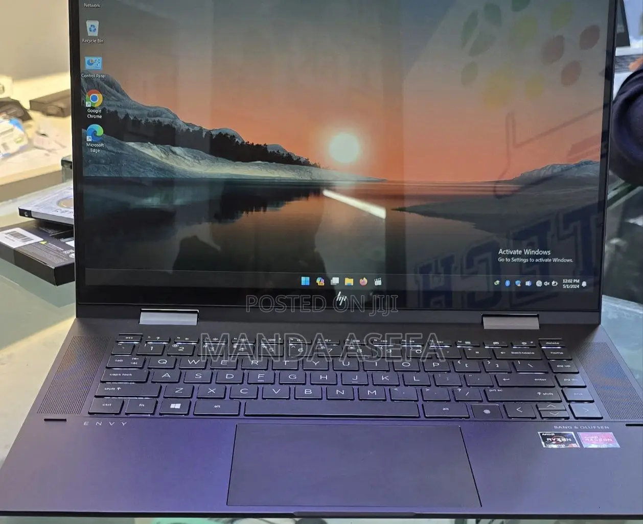 New Laptop HP Envy X360 16GB AMD Ryzen 5 SSD 512GB