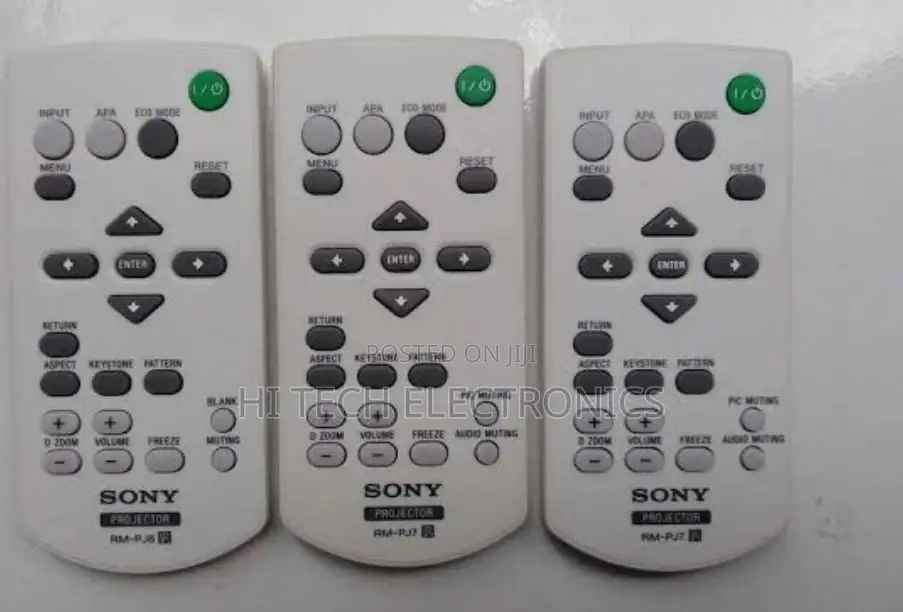 SONY and EPSON Projector Remote