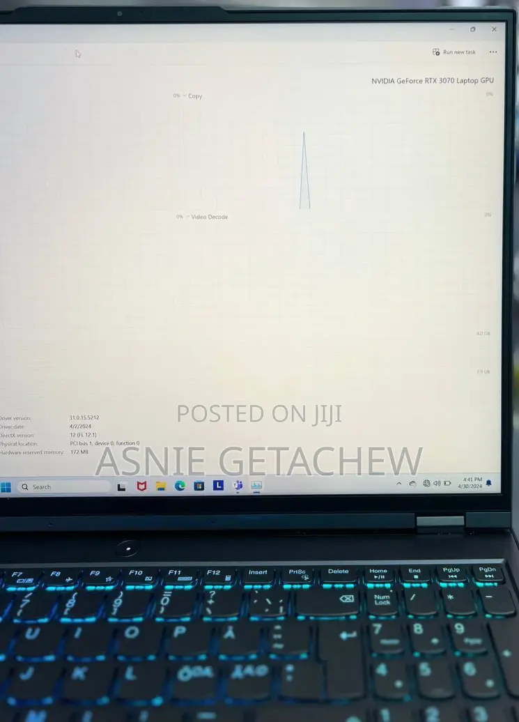 New Laptop Lenovo Legion 5 16GB Intel Core I7 SSD 1T