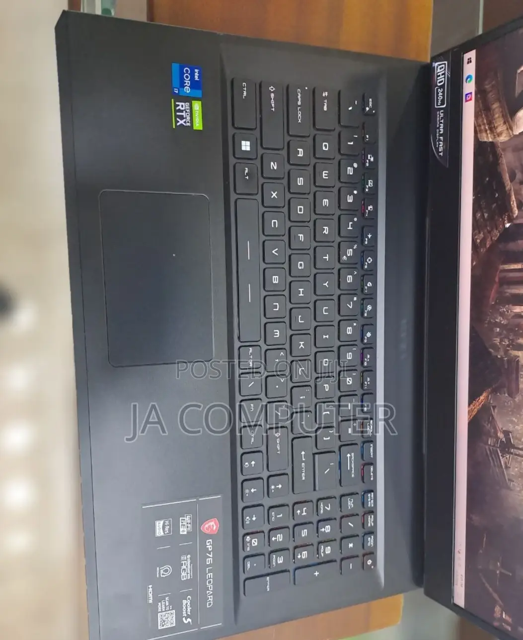 New Laptop MSI Katana GF76 16GB Intel Core I7 SSD 1T