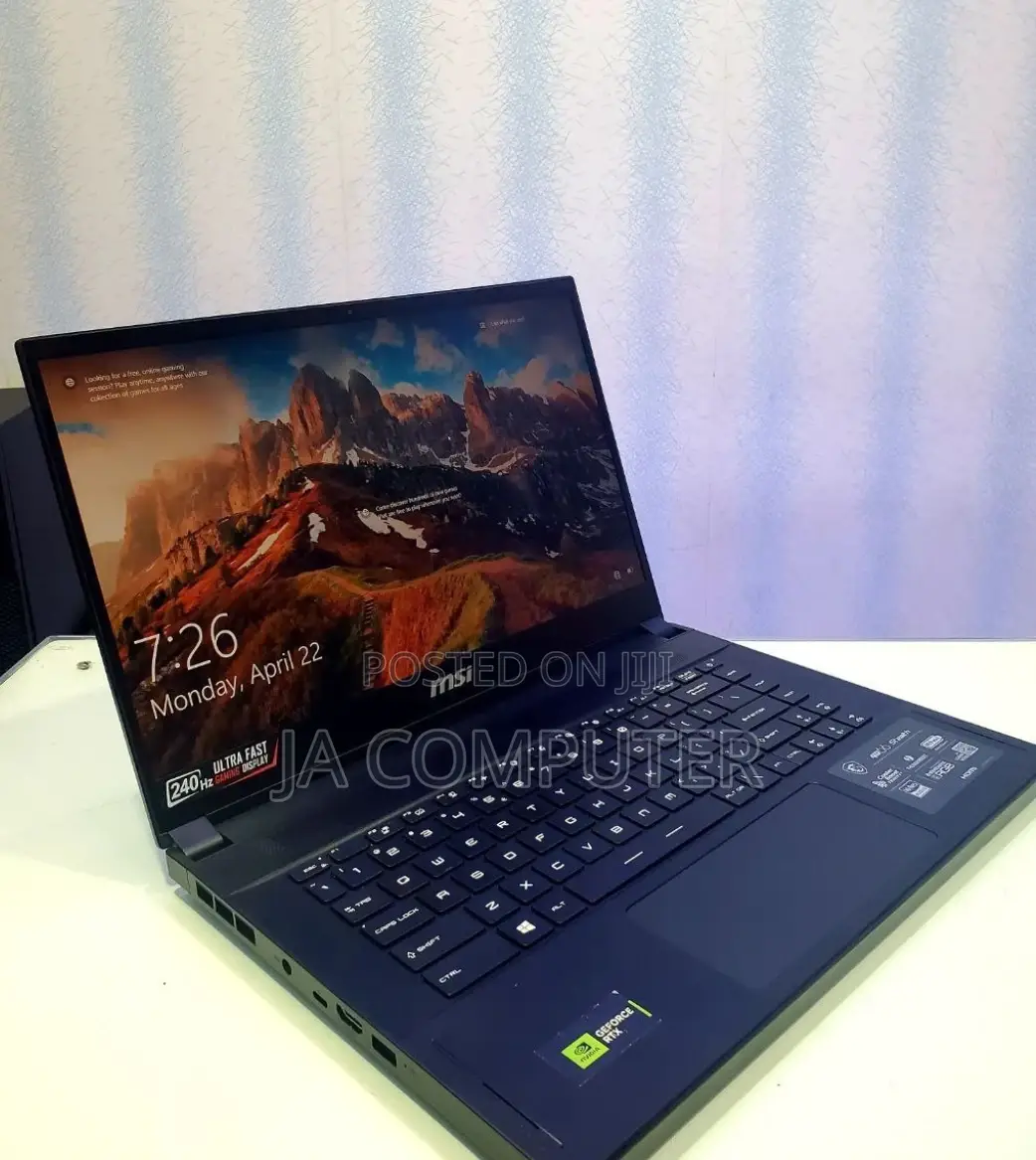 New Laptop MSI GS66 Stealth 10UH 32GB Intel Core I9 SSD 1T