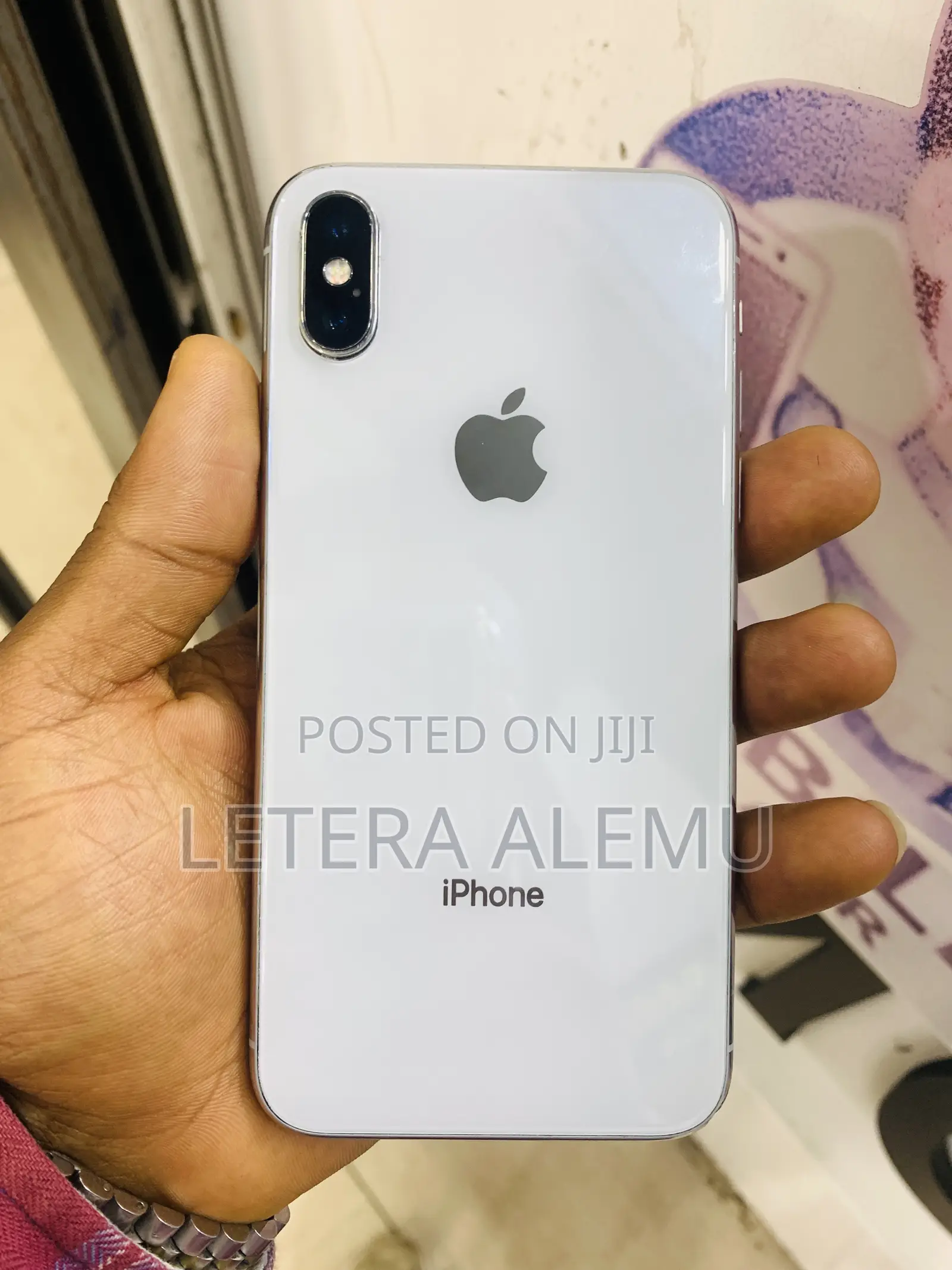 New Apple iPhone X 256 GB White