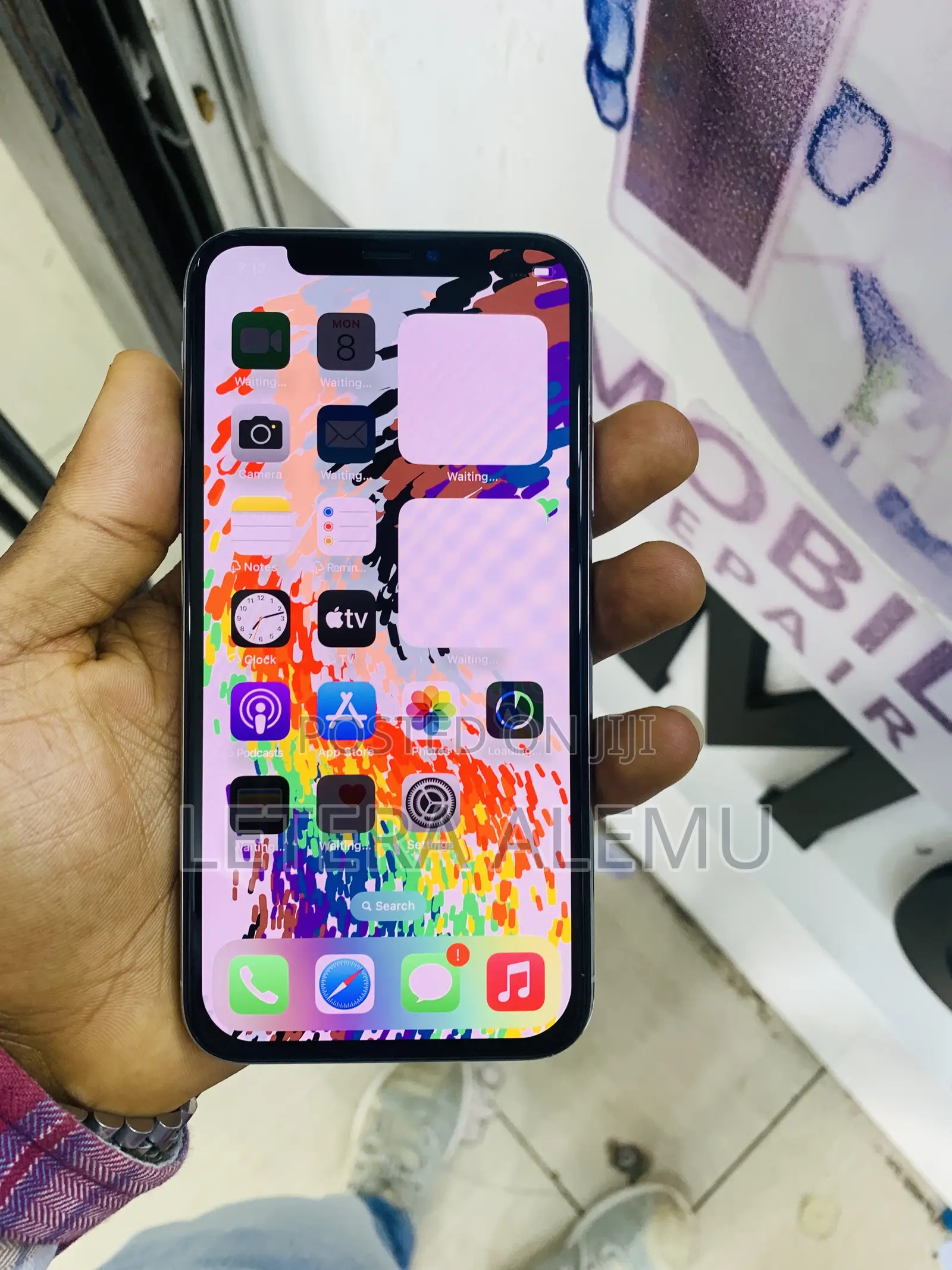 New Apple iPhone X 256 GB White