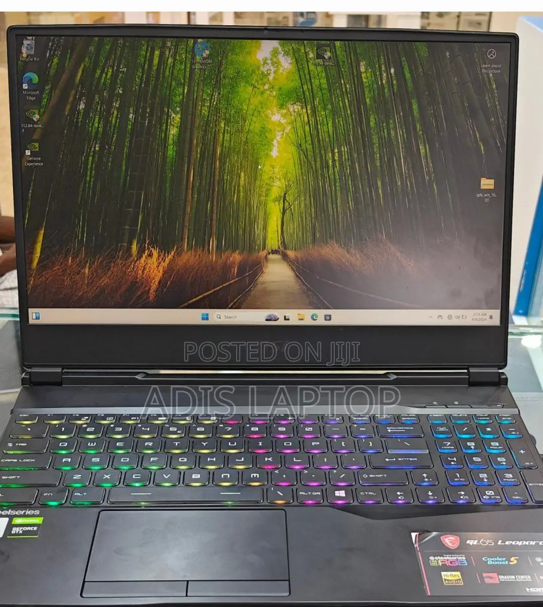 New Laptop MSI Katana GF66 16GB Intel Core I5 SSD 512GB