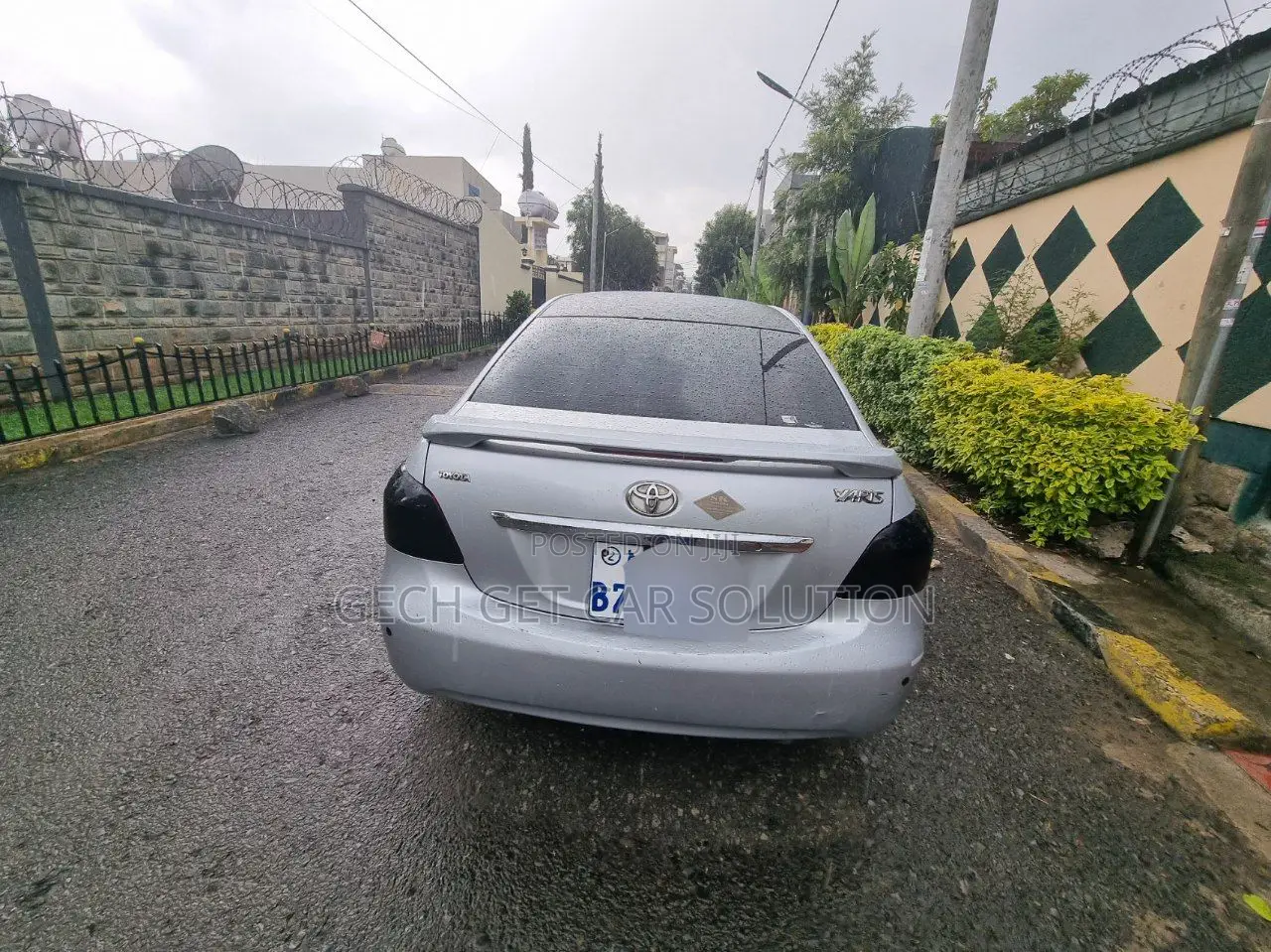Toyota Belta 2010 Silver
