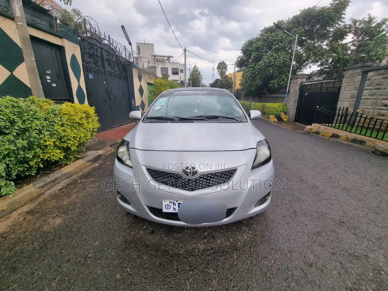 Toyota Belta 2010 Silver