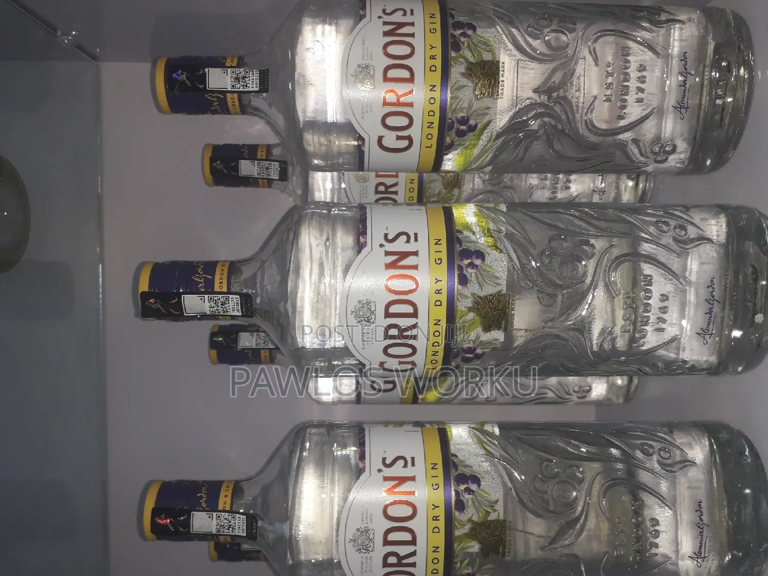 Original Gordon's London Dry Gin 1 Iiter