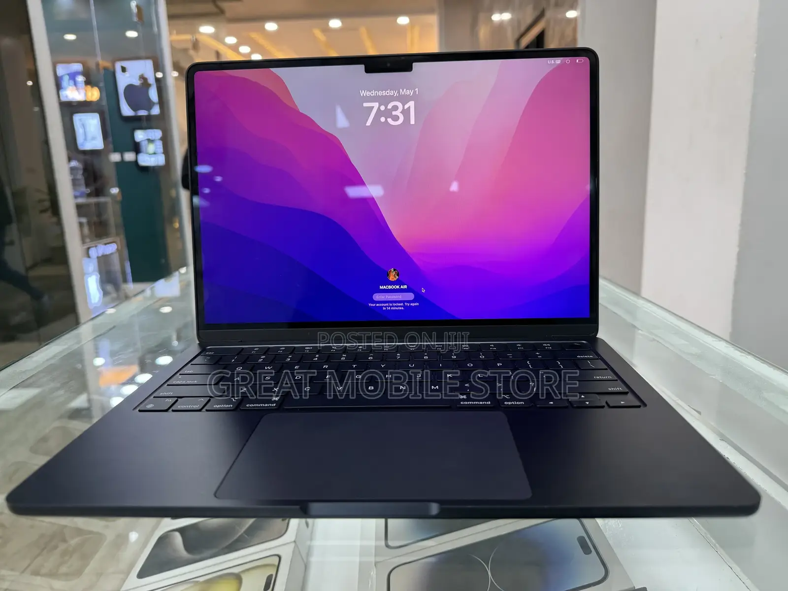 Laptop Apple MacBook Air 2022 M2 8GB Apple M2 SSD 256GB