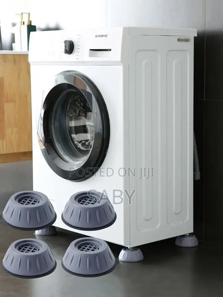 Shock And Noise Cancelling Washing Machine Support