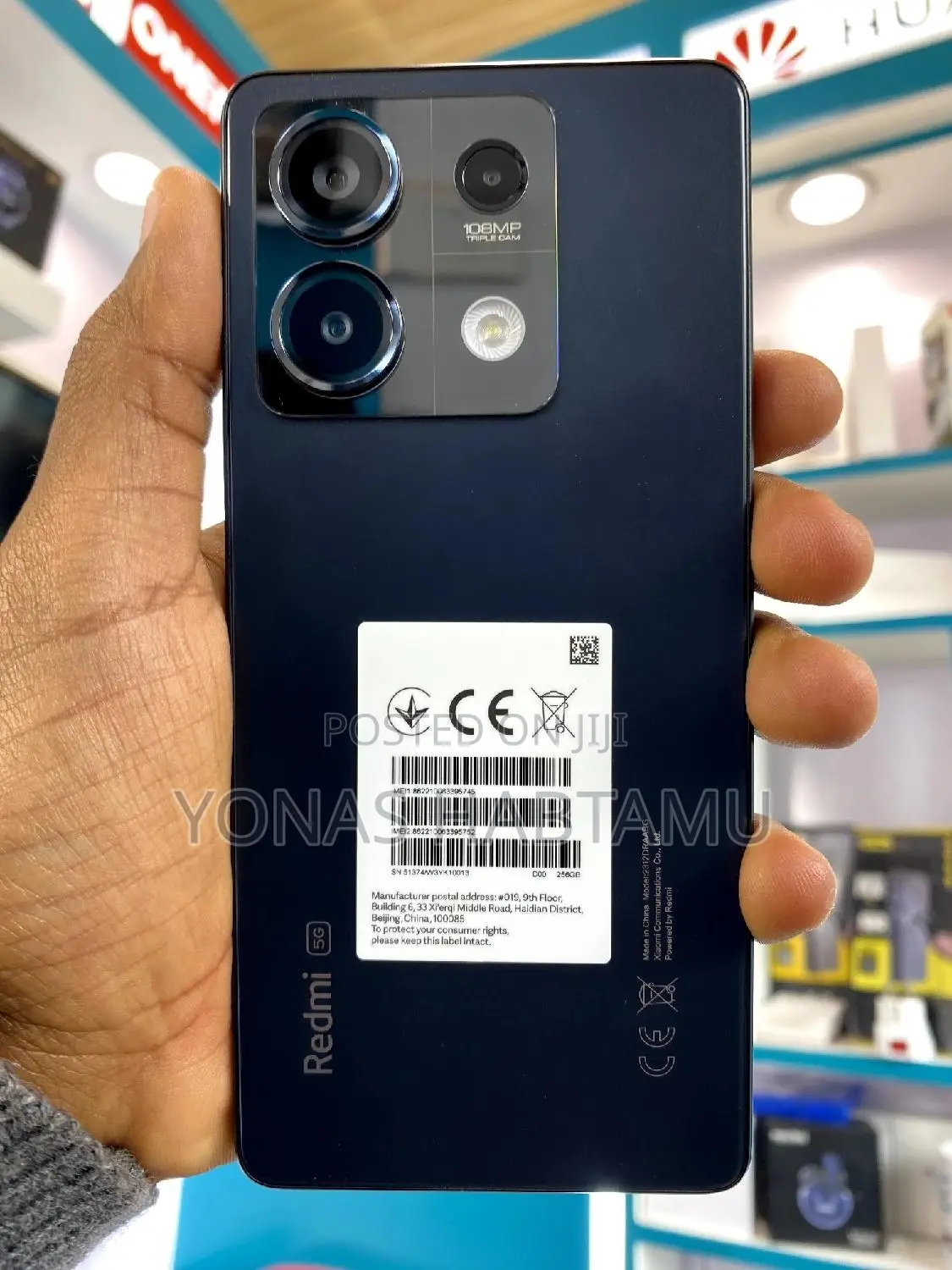 New Xiaomi Redmi Note 13 256 GB Black